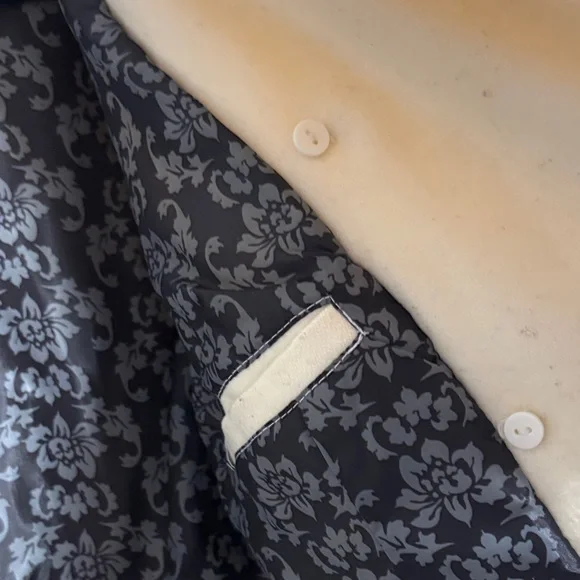 dELiA*s Women's Cream Pea Coat - Picture 9 of 9